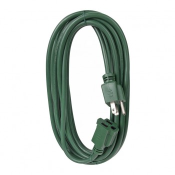 SHOPRO 15 ft. 16/3 Outdoor Extension Cord - Green